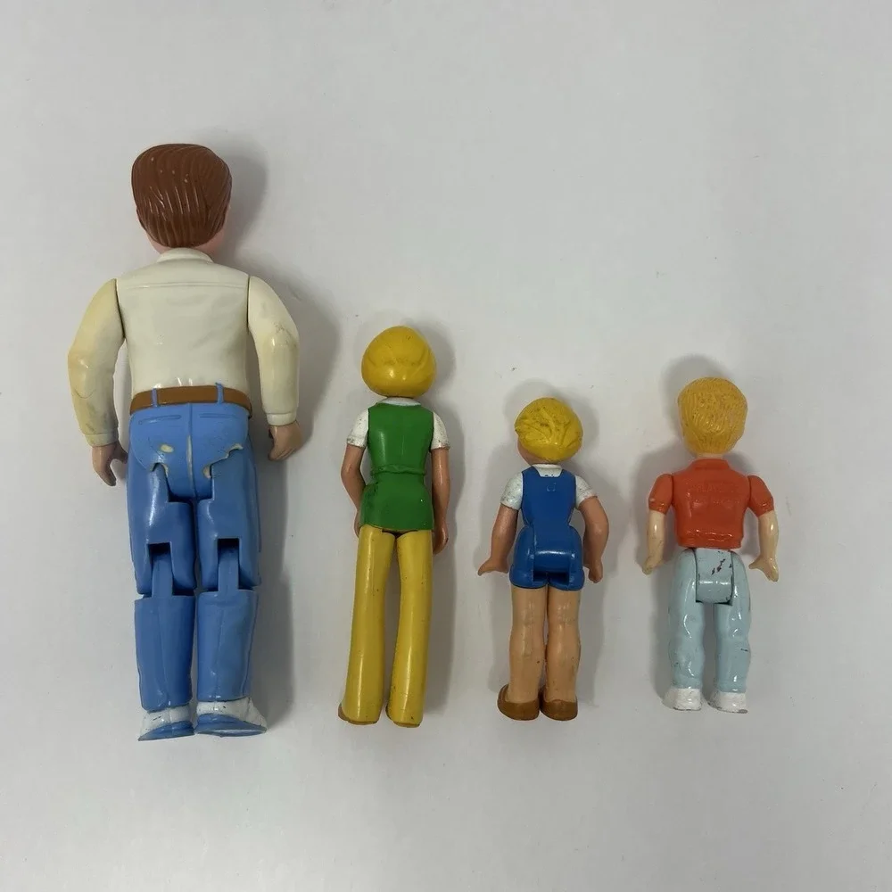 Fisher Price‎ Loving Family & Playskool Dollhouse Figures Lot Mom Dad Brother